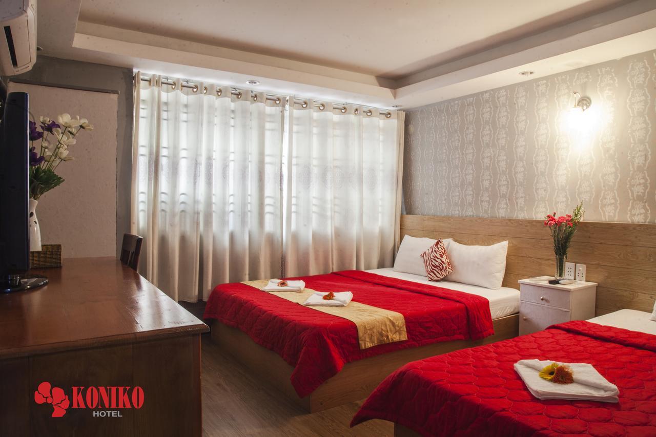 Koniko Hotel Ho Şi Min Exterior foto