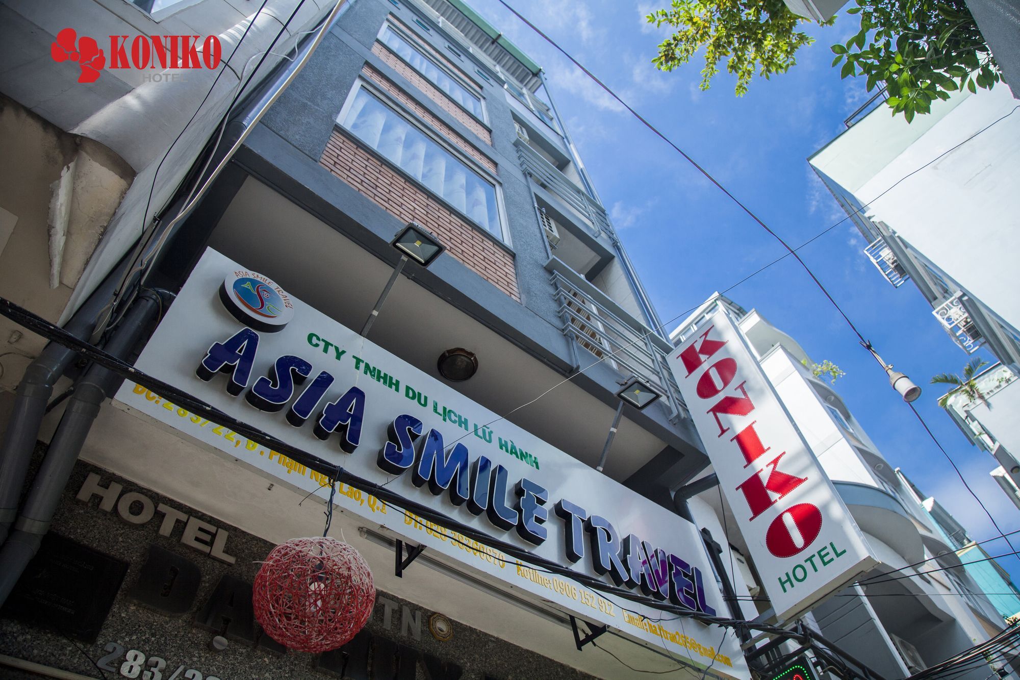 Koniko Hotel Ho Şi Min Exterior foto